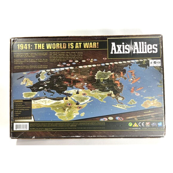 Axis & Allies 1941: The World Is At War WWII Strategy Board Game Avalon Hill - Picture 2 of 16
